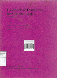 Handbook Of Derivatives For Chromatography Second Edition