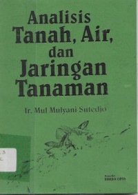 Analisis Tanah, Air, dan Jaringan Tanaman