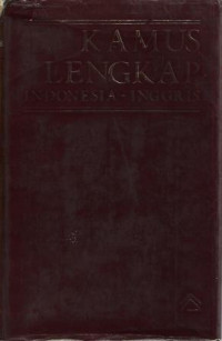 Kamus Lengkap Indonesia Inggris