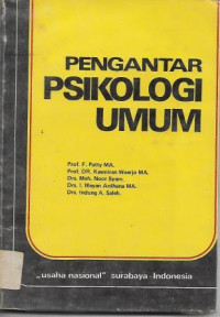 Pengantar Psikologi Umum