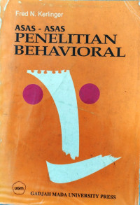 Asas-asas Penelitian Behavioral