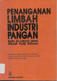 Penanganan Limbah Industri Pangan