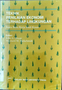 Teknik Penilaian ekonomi Terhadap Lingkungan