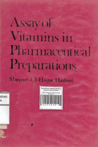 Assay Of Vitamins In Pharmaceutical Preparations