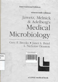 Jawetz, Melnick & Adelberg's Medical Microbiology Nineteenth Edition