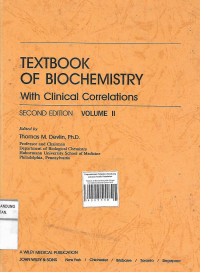 Textbook Of Biochemistry With Clinical Correlations Second Edition Vol.2