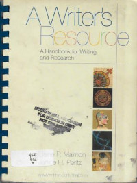 A Writer's Resources : A Handbook for Writting And Research