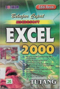 Belajar Cepat Microsoft Excel 2000