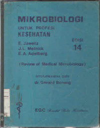 Mikrobiologi Untuk Profesi Kesehatan Edisi 14
