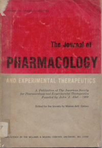 The Journal Of Pharmacology And Experimental Therapeutics
