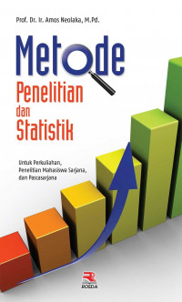 Metode Penelitian dan Statistik : Untuk Perkuliahan, Penelitian Mahasiswa Sarjana, dan Pascasarjana